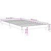 Bettgestell Savutammi Dobronica 90x190 cm (Holz)