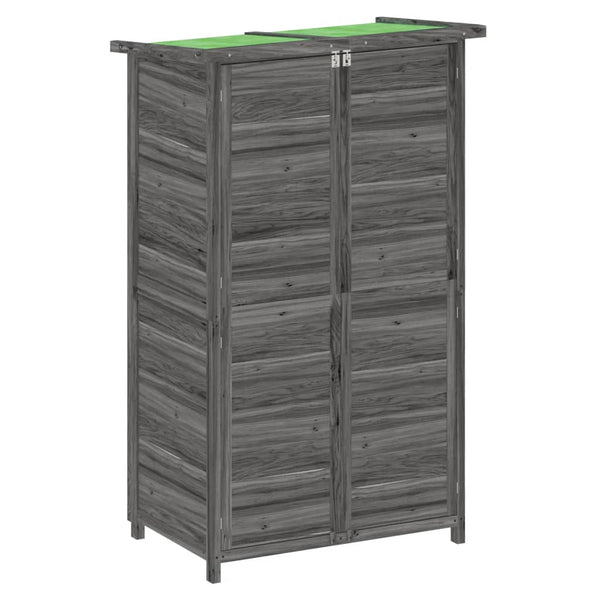 Grauer Gartenschuppen Artemiza 83x57x140cm (Kiefer)