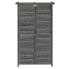Grauer Gartenschuppen Artemiza 83x57x140cm (Kiefer)