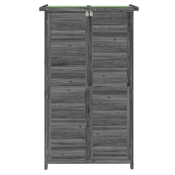 Grauer Gartenschuppen Artemiza 83x57x140cm (Kiefer)