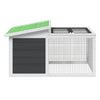 Grauer Hasenstall Cazmer 100,5x54x55cm (Kiefer)