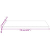 Tischplatte Sibiana 110x55x2,5cm (Kiefer, rechteckig)