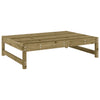 Gartenhocker Aaliyah 120x80cm (imprägniertes Kiefernholz)