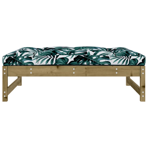 Gartenhocker Aaliyah 120x80cm (imprägniertes Kiefernholz)
