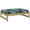 Gartenhocker Aaliyah 120x80cm (imprägniertes Kiefernholz)
