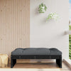 Schwarzer Outdoor-Hocker Hassouneh 120x80cm (Kiefer)