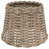 Brauner Lampenschirm Gherga Ø30x20cm (Weide)