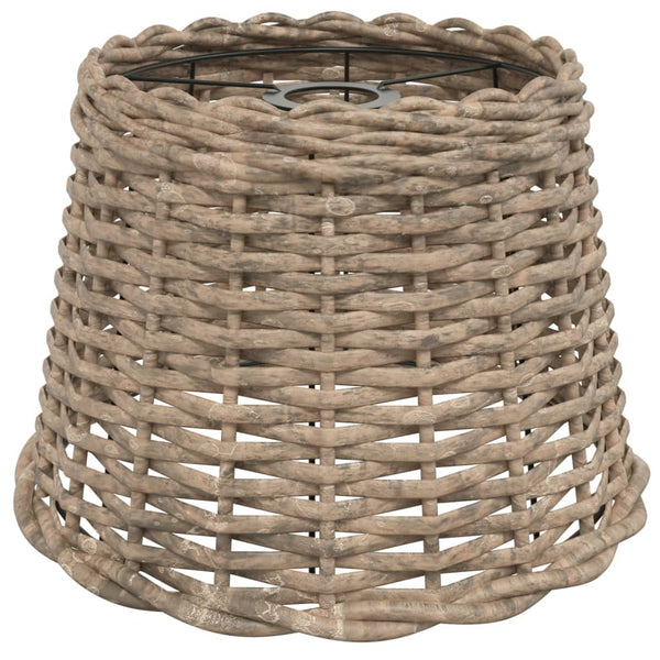 Brauner Lampenschirm Gherga Ø30x20cm (Weide)