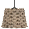 Brauner Lampenschirm Gherga Ø30x20cm (Weide)