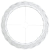 Weißer Lampenschirm Angell Ø40x26cm (Weide)
