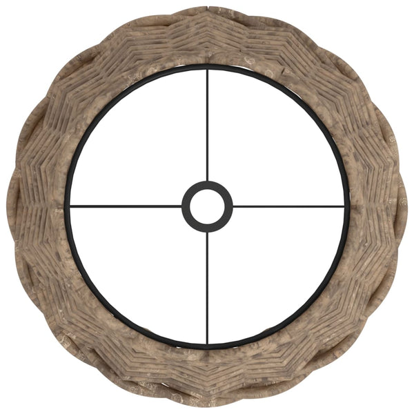 Brauner Lampenschirm Angell Ø20x15cm (Weide)