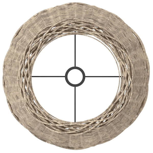 Brauner Lampenschirm Angell Ø45x28cm (Weide)