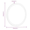 LED-Badspiegel Pohor 70cm (rund)