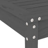 Graues Bistrotisch-Set Adria (3-teilig, Outdoor, Kiefer)
