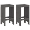 Graues Outdoor-Bar-Set Leigh (3-teilig, Kiefer)