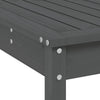 Graues Outdoor-Bar-Set Leigh (3-teilig, Kiefer)