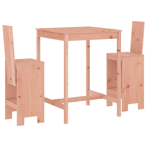 Outdoor-Bar-Set Elmie (3-teilig, Douglasie)