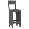 Graues Outdoor-Bartischset Napoleon (3-teilig, Kiefer)