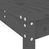 Graues Outdoor-Bartischset Napoleon (3-teilig, Kiefer)
