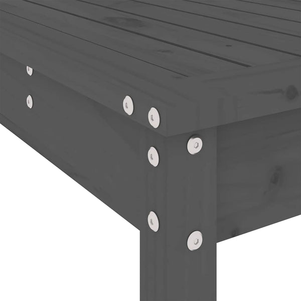 Graues Outdoor-Bartischset Napoleon (3-teilig, Kiefer)