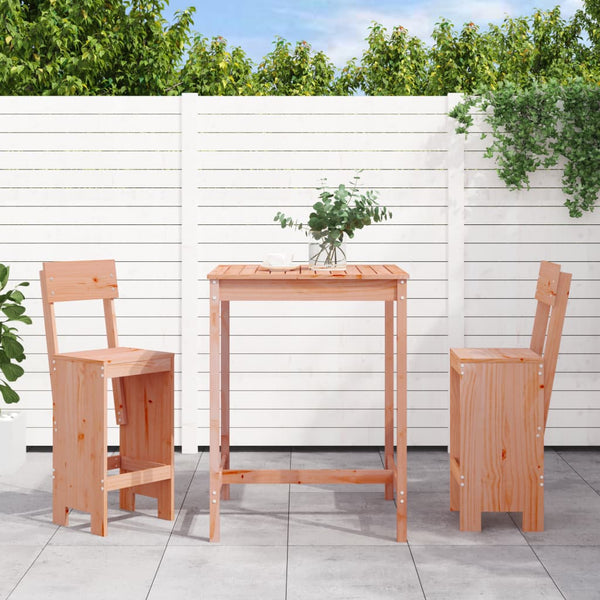 Outdoor-Bar-Set Napolion (3-teilig, Douglasie)