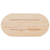 Tischplatte Avia 60x30x2,5cm (Kiefer oval)