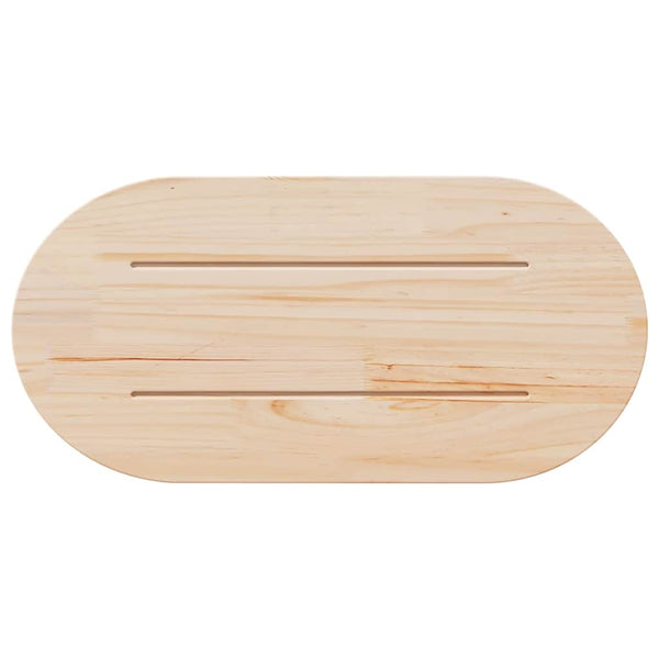 Tischplatte Avia 60x30x2,5cm (Kiefer oval)
