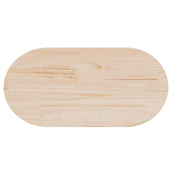 Tischplatte Avia 60x30x2,5cm (Kiefer oval)