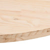 Tischplatte Avia 60x30x2,5cm (Kiefer oval)