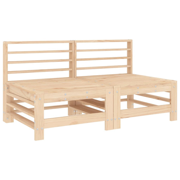 Garten-Mittelsofas Doroty (2 Stück Kiefer)