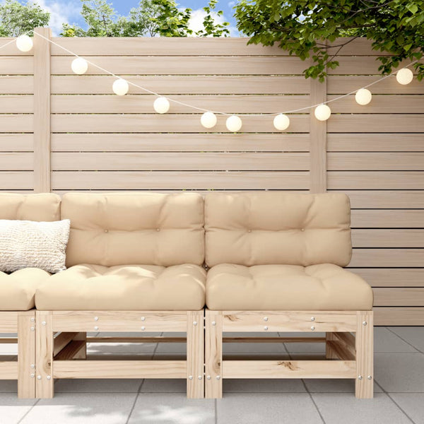 Garten-Mittelsofas Doroty (2 Stück Kiefer)