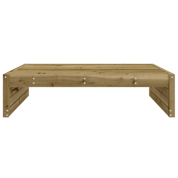 Gartenhocker Teonia 120x80cm (kesseldruckimprägniertes Kiefernholz)