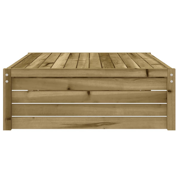 Gartenhocker Teonia 120x80cm (kesseldruckimprägniertes Kiefernholz)