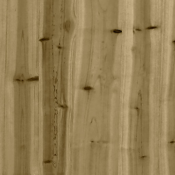 Gartenhocker Teonia 120x80cm (kesseldruckimprägniertes Kiefernholz)