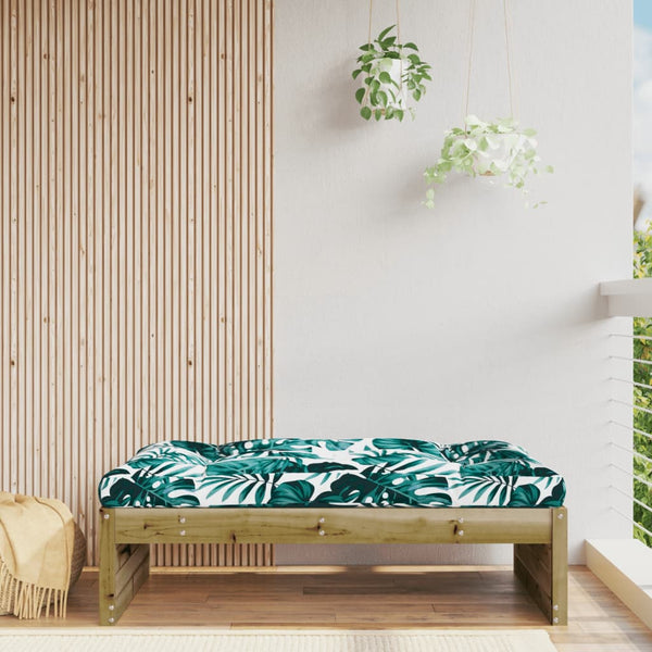 Gartenhocker Teonia 120x80cm (kesseldruckimprägniertes Kiefernholz)