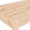 Gartenbank Geoff 80x38x45cm (Kiefer)