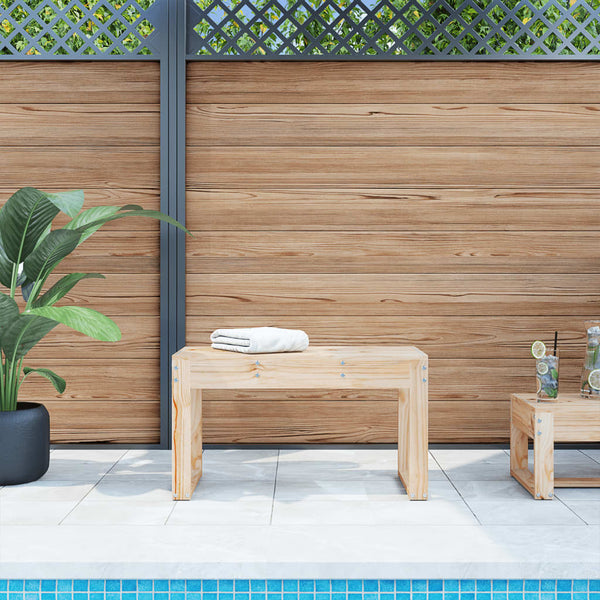 Gartenbank Geoff 80x38x45cm (Kiefer)