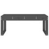 Graue Gartenbank Geoff 110x38x45cm (Kiefer)