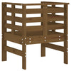 Honigbraune Gartenstühle Ridge 61,5x53x71cm (2 St., Kiefer)