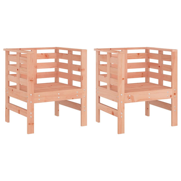 Gartenstühle Ridge 61,5x53x71cm (2 St. Douglasie)