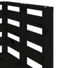 Gartensofa-Set Pusea (3-teilig, Kiefer, schwarz)