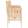 Gartenbank mit Tisch Eremia 2-Sitzer (Kiefer)