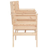 Gartenbank mit Tisch Geaide (2-Sitzer Kiefer)