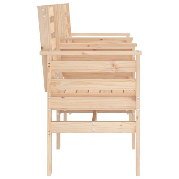 Gartenbank mit Tisch Geaide (2-Sitzer Kiefer)