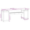 Blumenkastenbank Eudochin 180x36x63cm (Douglasie)