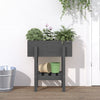 Grauer Blumenkasten Mariusica 62x30x69cm (Kiefer)