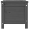 Grauer Blumenkasten Eclipse 40x40x39cm (Kiefer)