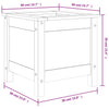 Grauer Blumenkasten Eclipse 40x40x39cm (Kiefer)