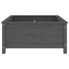Harmaa kukkalaatikko Eclipse 82,5x82,5x39cm (mänty)