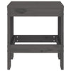 Graue Gartenhocker Virginia 40x36x45cm (2 Stk Kiefer)